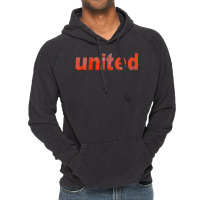 United We Stand Mufc Manchester Reds Football Solidarity Classic Vintage Hoodie | Artistshot