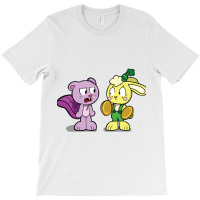 Poppy Playtime Chapter 2 Candy Cat And Bunzo Banny T-shirt | Artistshot