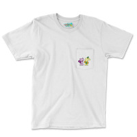 Poppy Playtime Chapter 2 Candy Cat And Bunzo Banny Pocket T-shirt | Artistshot