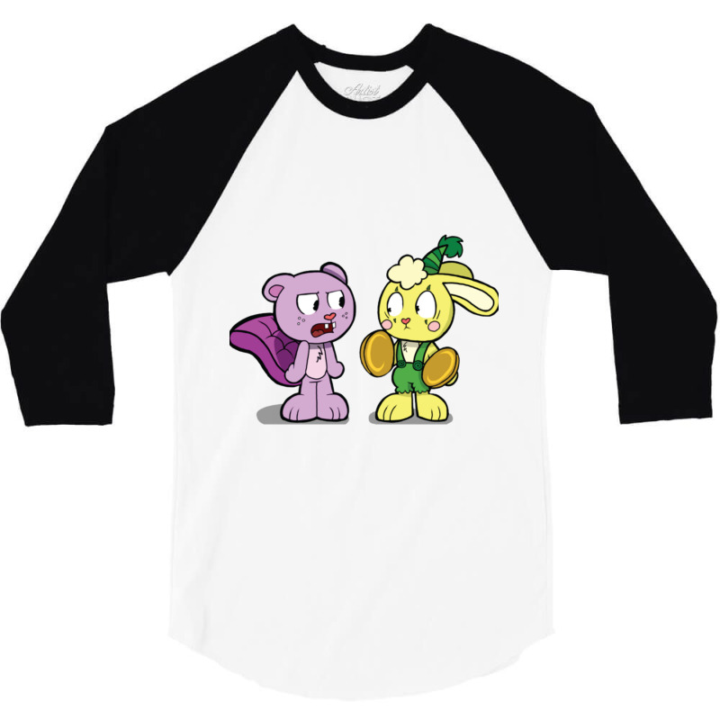 Poppy Playtime Chapter 2 Candy Cat And Bunzo Banny 3/4 Sleeve Shirt | Artistshot