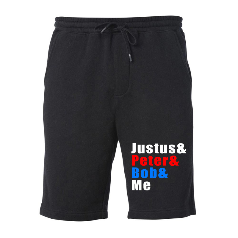 Justus & Peter & Bob & Me Fleece Short by waroenk design | Artistshot