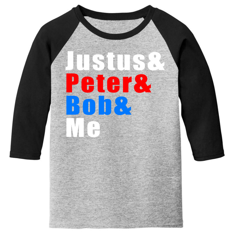 Justus & Peter & Bob & Me Youth 3/4 Sleeve by waroenk design | Artistshot