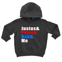 Justus & Peter & Bob & Me Toddler Hoodie | Artistshot