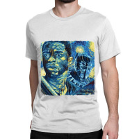 Black Panther Van Gogh Classic T-shirt | Artistshot