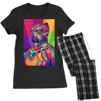 Black Panther Wpap Style Women's Pajamas Set | Artistshot