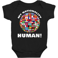 My Nationality People Flags Country Countries T Shirt Baby Bodysuit | Artistshot