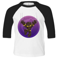 Chibi Panther Toddler 3/4 Sleeve Tee | Artistshot