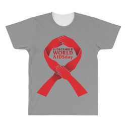 AIDS World Day (Care) All Over Men's T-shirt | Artistshot