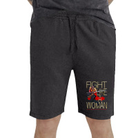 Fight Like A Woman Vintage Short | Artistshot