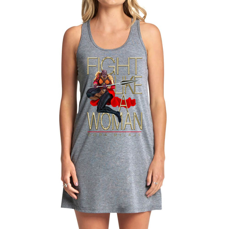 Fight Like A Woman Tank Dress by cm-arts | Artistshot