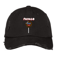 Funny Latinx Chocolate Marshmallow Candy Payaso Vintage Cap | Artistshot