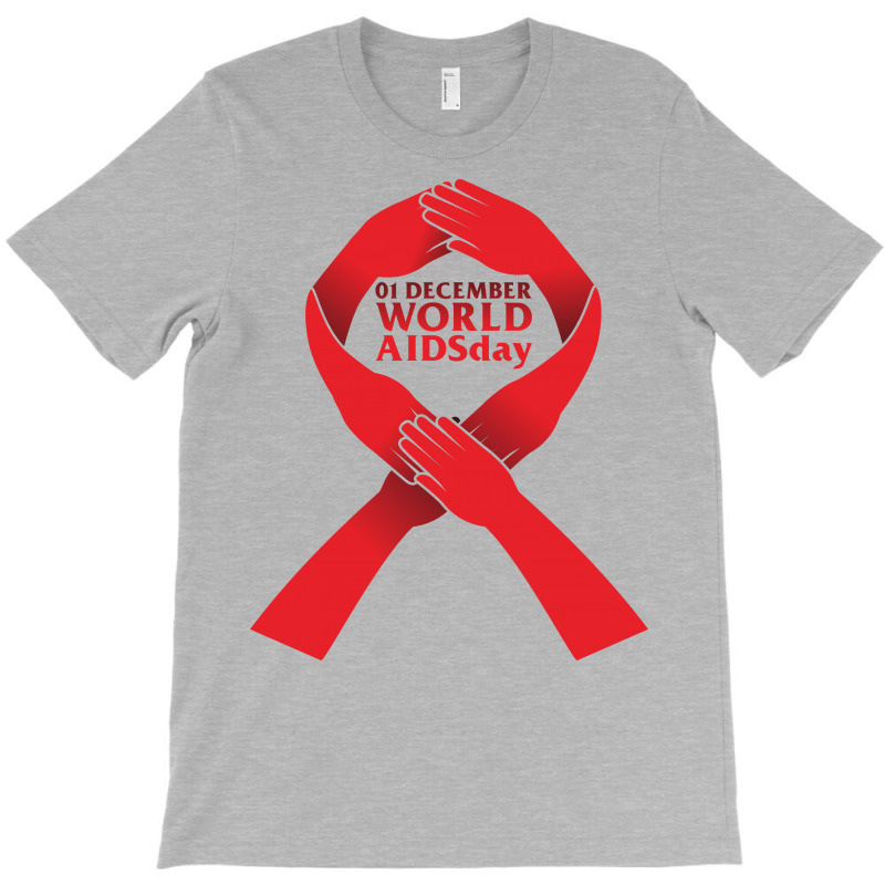 Aids World Day (care) T-shirt | Artistshot