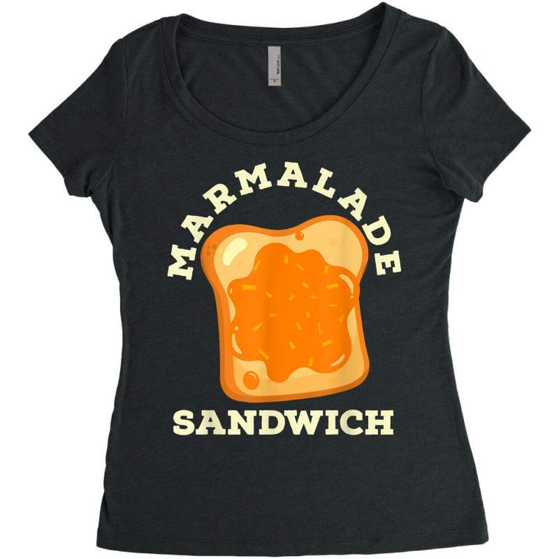 Marmalade Sandwich Cute Boys Girls Halloween Easy Costume T Shirt Women's Triblend Scoop T-shirt by cm-arts | Artistshot