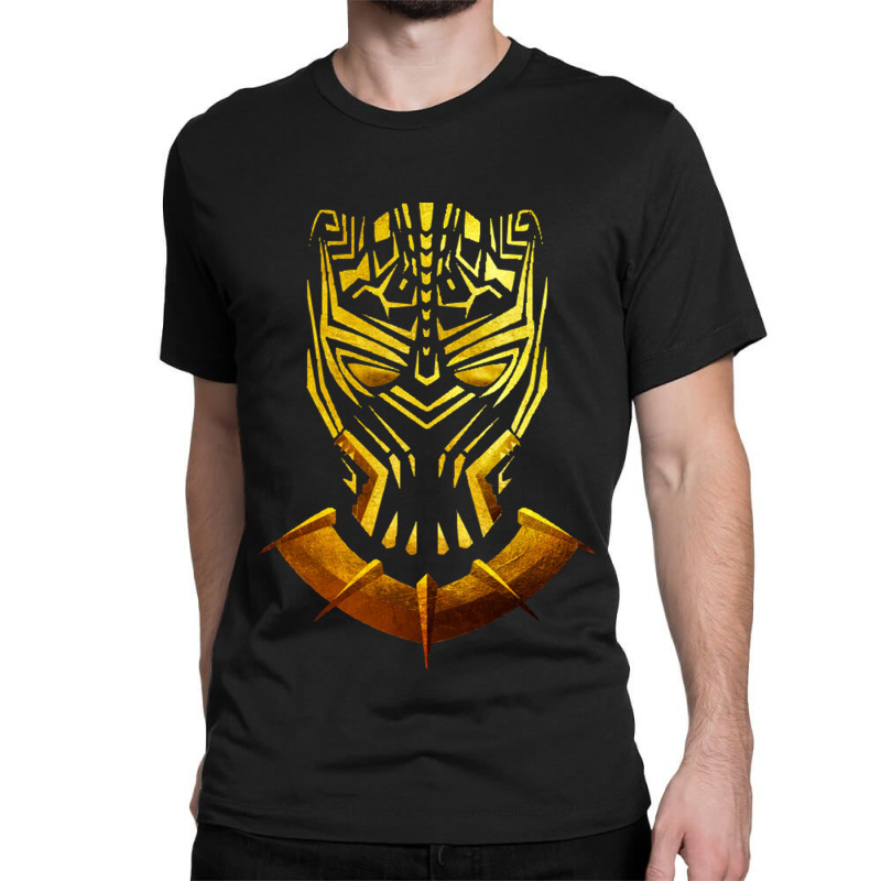 Golden Jaguar Classic T-shirt by cm-arts | Artistshot