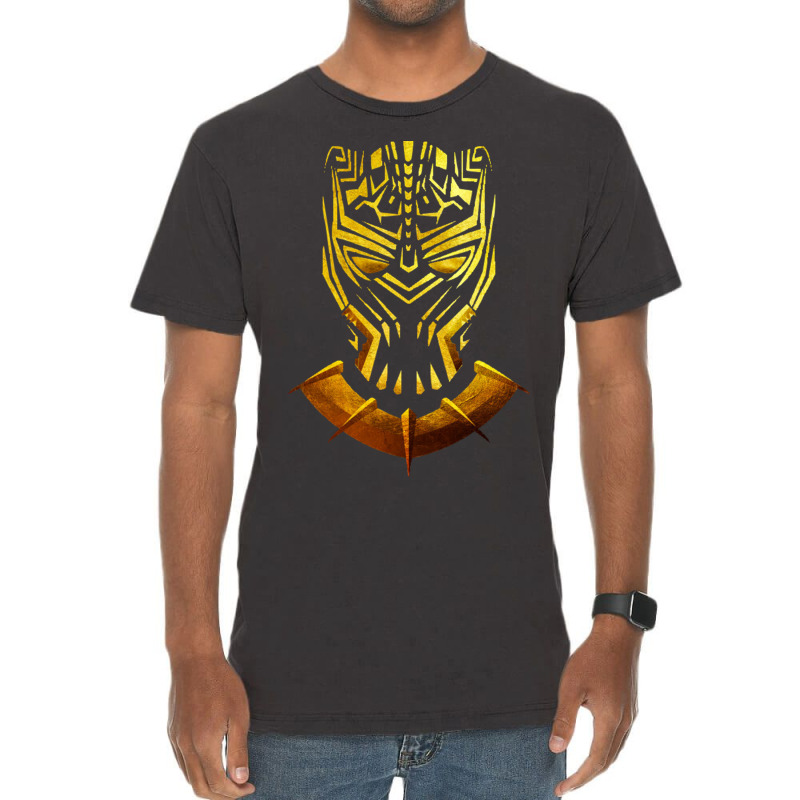 Golden Jaguar Vintage T-Shirt by cm-arts | Artistshot