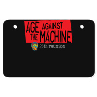 Age Against The Machine - Sci97 25th Reunion Active Atv License Plate | Artistshot