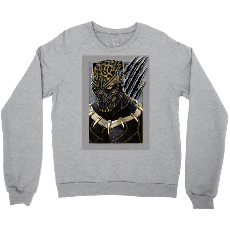 Killmonger Crewneck Sweatshirt by cm-arts | Artistshot