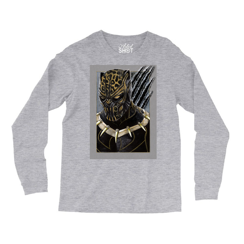 Killmonger Long Sleeve Shirts by cm-arts | Artistshot