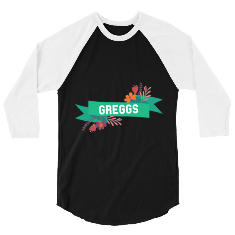 Greggs - Funny Sausage Roll 3/4 Sleeve Shirt by cm-arts | Artistshot