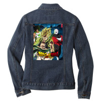 Dragonball Movie Ladies Denim Jacket | Artistshot