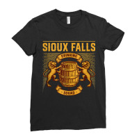 Sioux Falls Drinking Squad South Dakota Homebrewing Sd Tank Top Ladies Fitted T-shirt | Artistshot