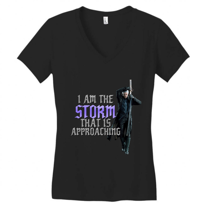 Vergil Devil May Cry 5 Special Edition Bury The Light Women's V-Neck T-Shirt by cm-arts | Artistshot