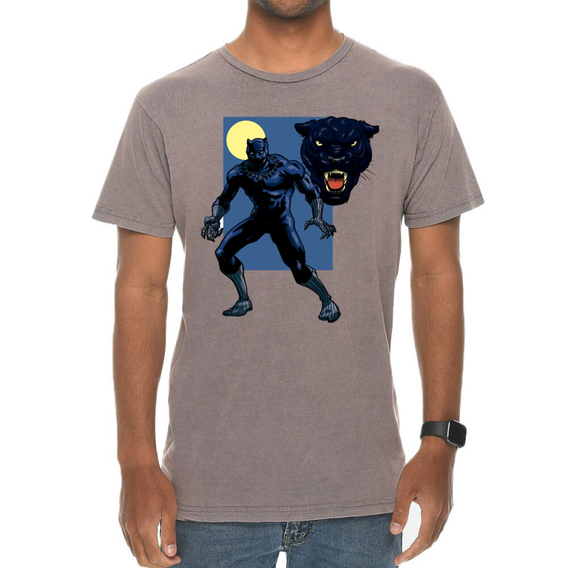 Panther Vintage T-Shirt by cm-arts | Artistshot