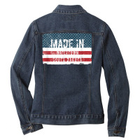 Made In Watertown, South Dakota T Shirt Ladies Denim Jacket | Artistshot