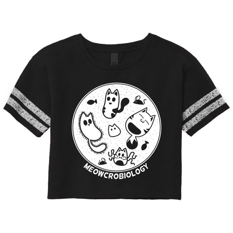 Cats Love Microbiology Scorecard Crop Tee by cm-arts | Artistshot