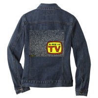 Assert Dominance Ladies Denim Jacket | Artistshot