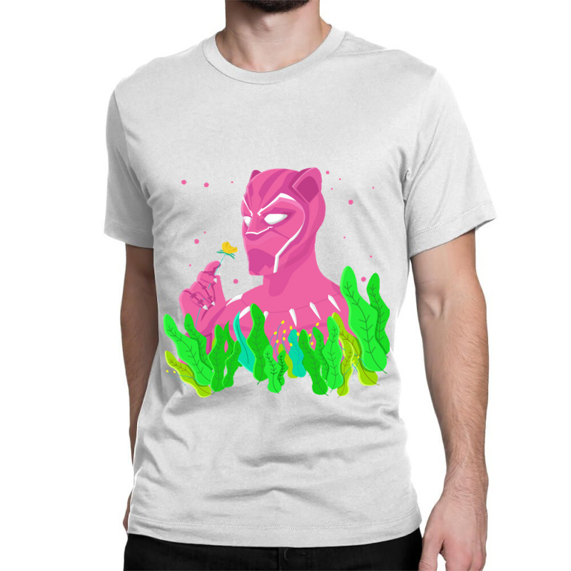 T'challa Pink Panther Classic T-shirt by cm-arts | Artistshot