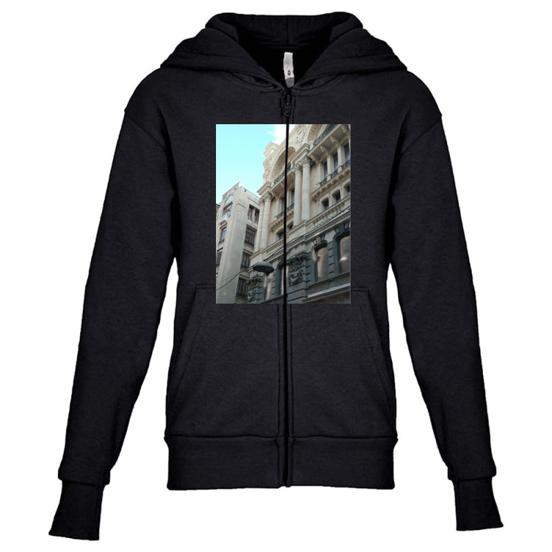 Look Up! Youth Zipper Hoodie by Syrona | Artistshot