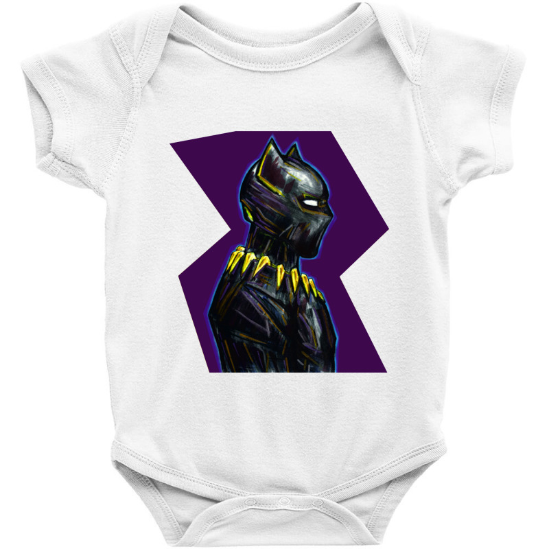 The Black Panther Legacy Baby Bodysuit by cm-arts | Artistshot