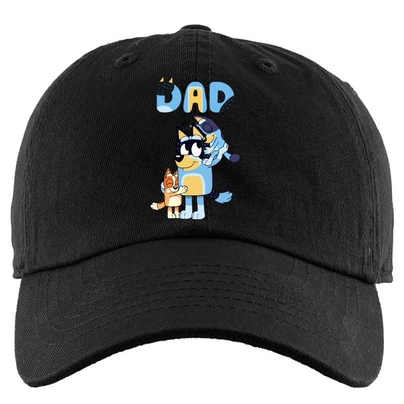 Dad Playing Son And Daughter Kids Cap | Artistshot