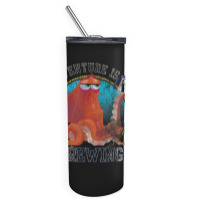 Funny Finding Dory Hank Adventure Graphic Skinny Tumbler | Artistshot