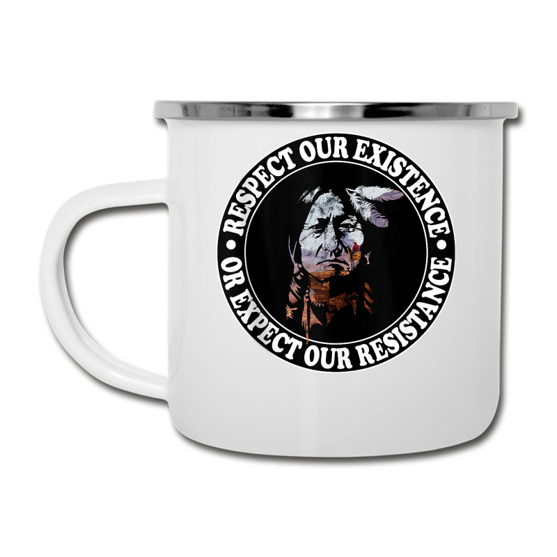 Native American Chief   Sitting Bull Lakota Sioux Tank Top Camper Cup | Artistshot