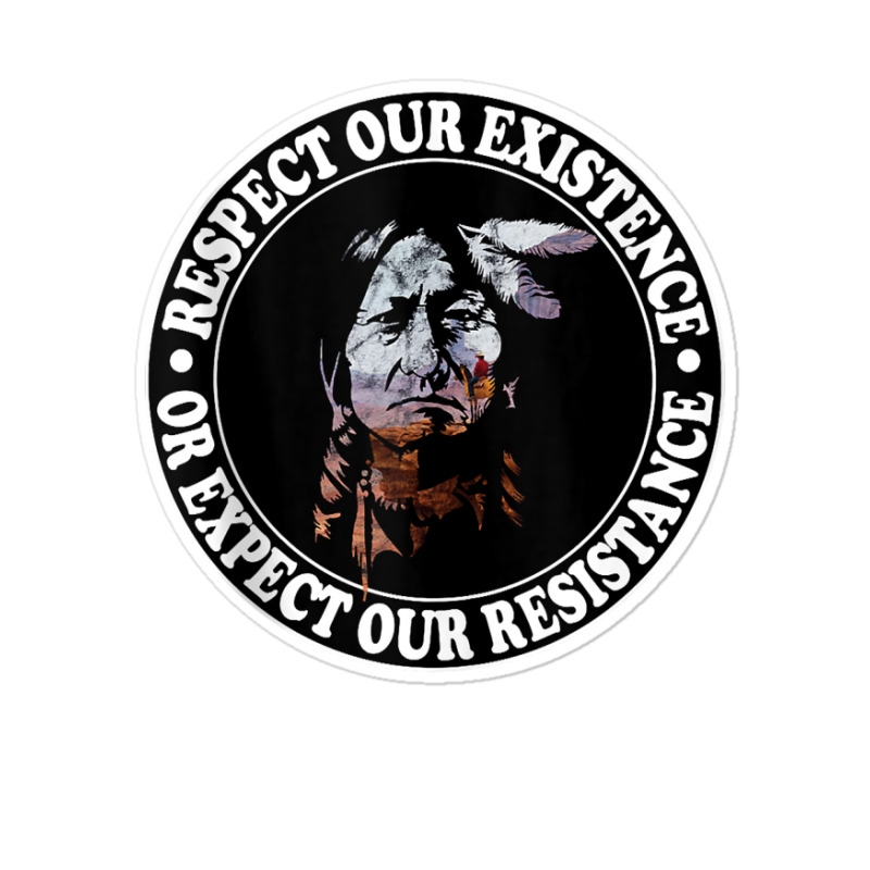 Native American Chief   Sitting Bull Lakota Sioux Tank Top Sticker | Artistshot