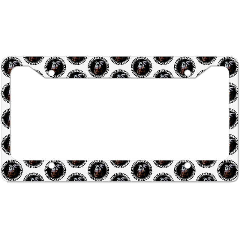 Native American Chief   Sitting Bull Lakota Sioux Tank Top License Plate Frame | Artistshot