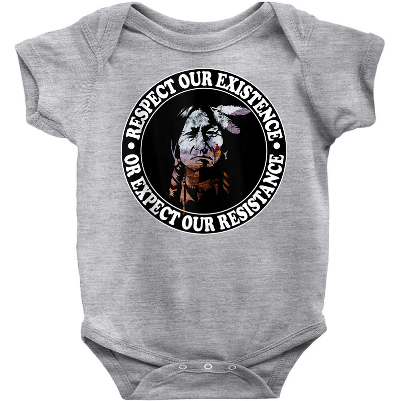 Native American Chief   Sitting Bull Lakota Sioux Tank Top Baby Bodysuit | Artistshot