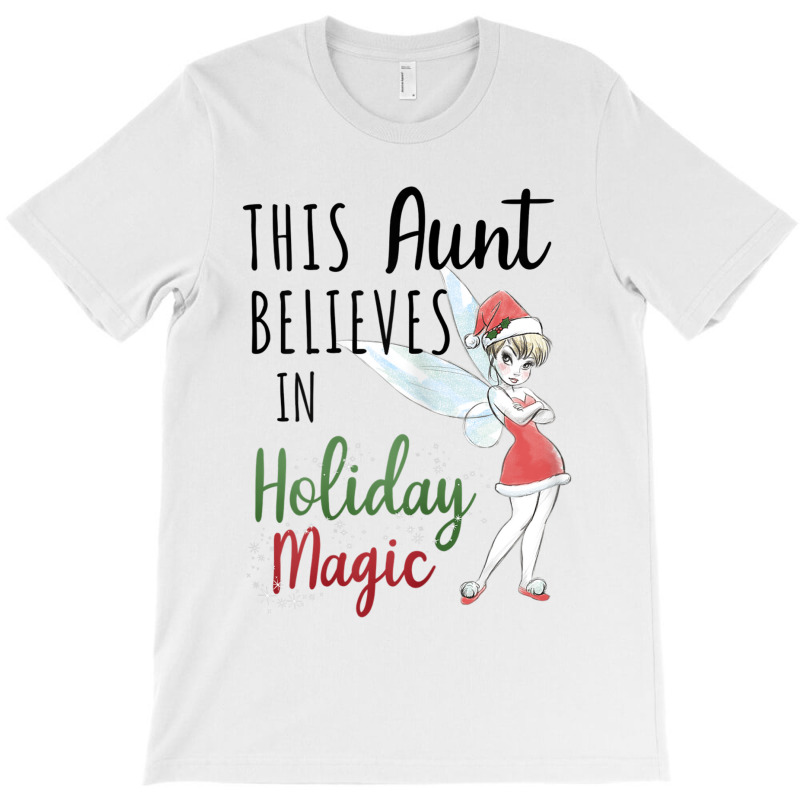 Funny Peter Pan Christmas Tinker Bell Holiday Magic Aunt T-Shirt by CharlizeShanon | Artistshot