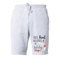 Funny Peter Pan Christmas Tinker Bell Holiday Magic Aunt Fleece Short | Artistshot