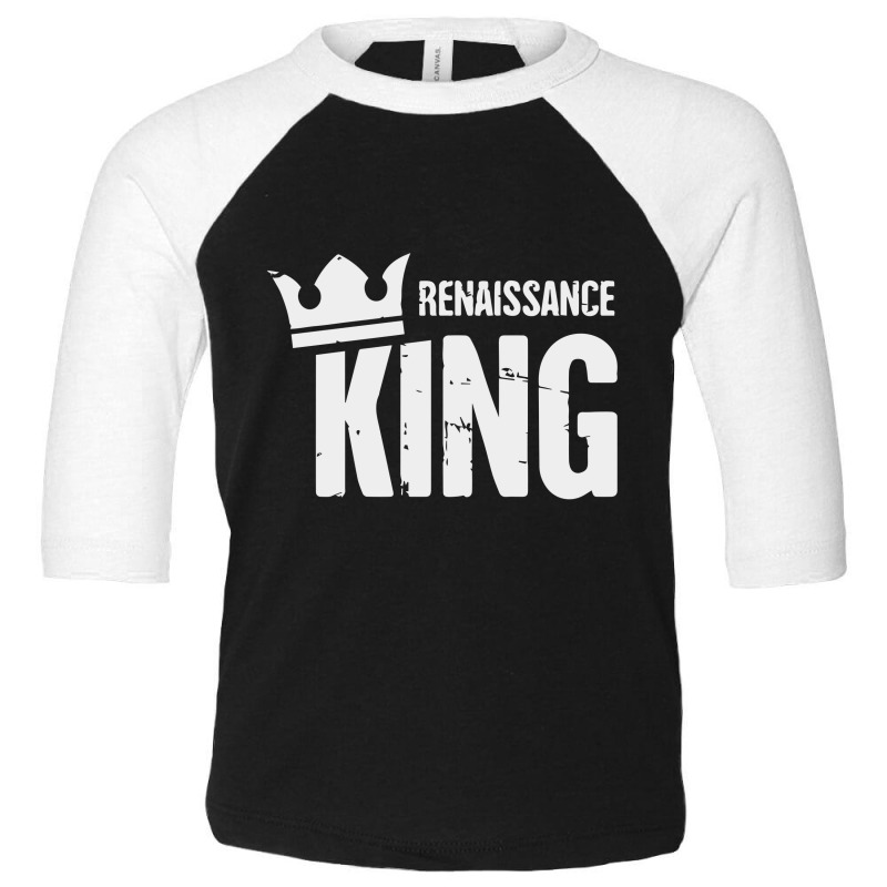 Renaissance King Toddler 3/4 Sleeve Tee by yoyoh | Artistshot