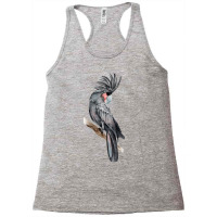 Australian Palm Parrot Tropical Exotic Animals Birds Watercolor Parrot Racerback Tank | Artistshot