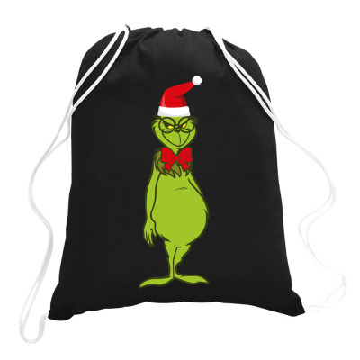 Grinches Drawstring Bags Designed By Wizarts