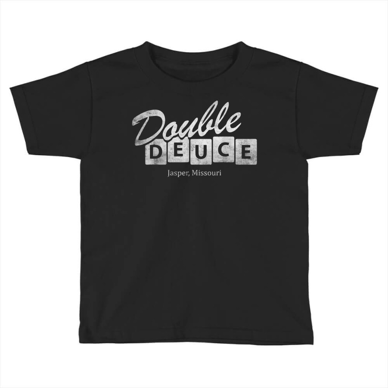 Retro 80s Double Deuce Roadhouse T Shirt Toddler T-shirt by cm-arts | Artistshot