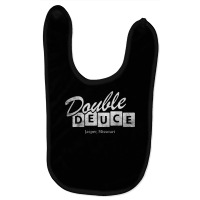 Retro 80s Double Deuce Roadhouse T Shirt Baby Bibs | Artistshot