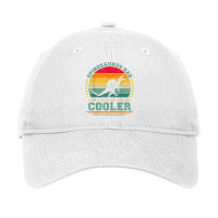 Mens Spinosaurus Dad Like A Regular Dad But Cooler Father's Day T Shir Adjustable Cap | Artistshot