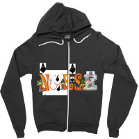 Cute Halloween Nurse Zipper Hoodie | Artistshot