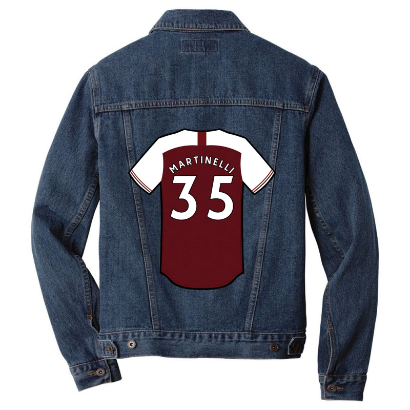 Gabriel Martinelli Jersey Classic Men Denim Jacket | Artistshot