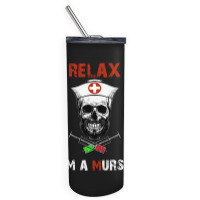 Funny Murse Male Nurse Gift Skinny Tumbler | Artistshot